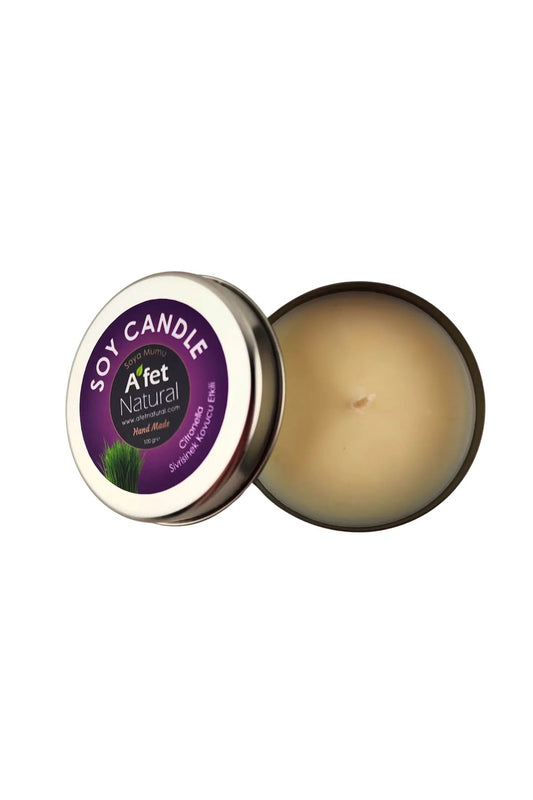 SİNEK KOVAR- CİTRONELLA KOKULU %100 DOĞAL SOYA WAX