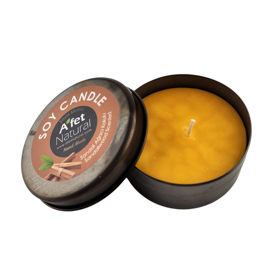 SANDAL KOKULU %100 DOĞAL SOYA WAX