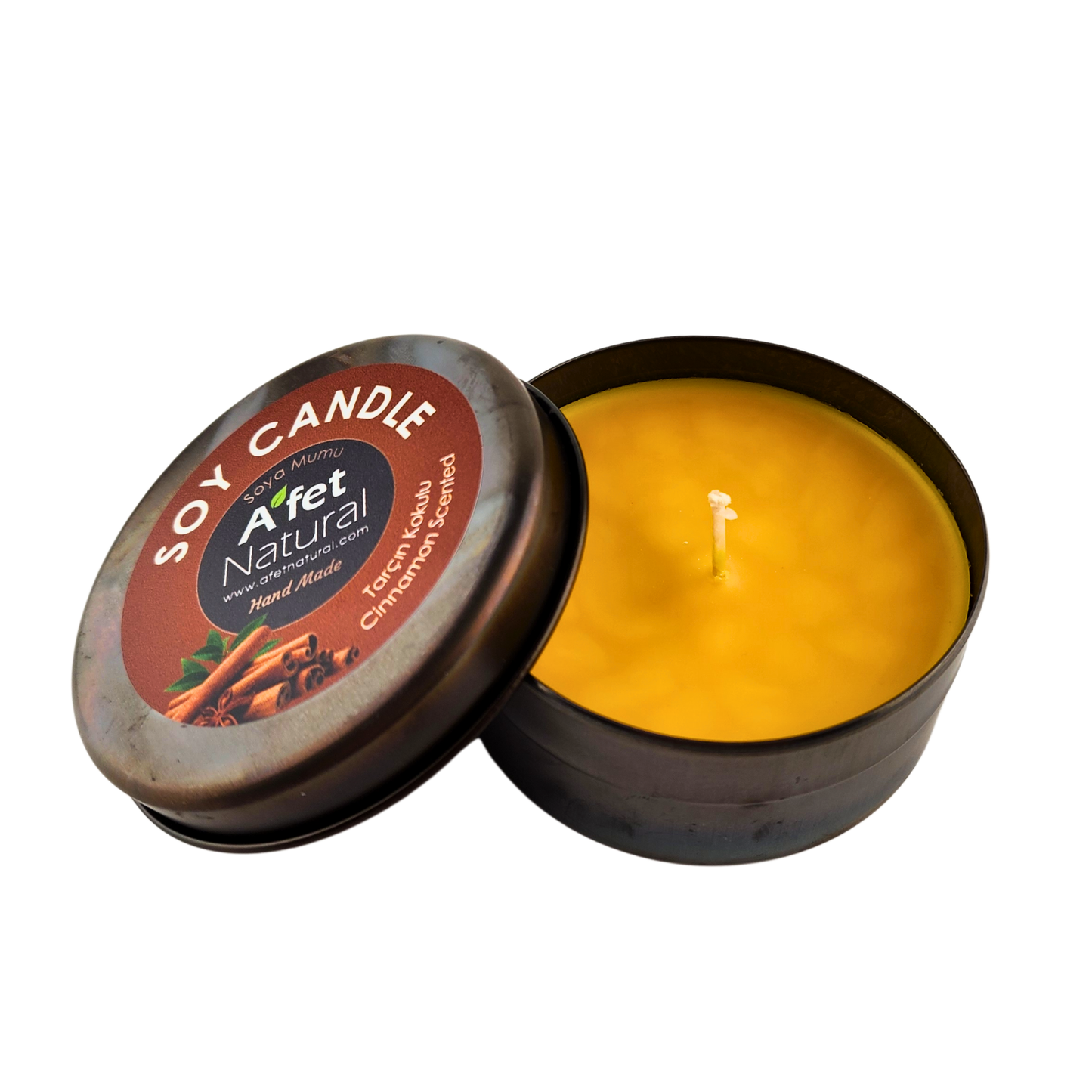 TARÇIN KOKULU %100 DOĞAL SOYA WAX